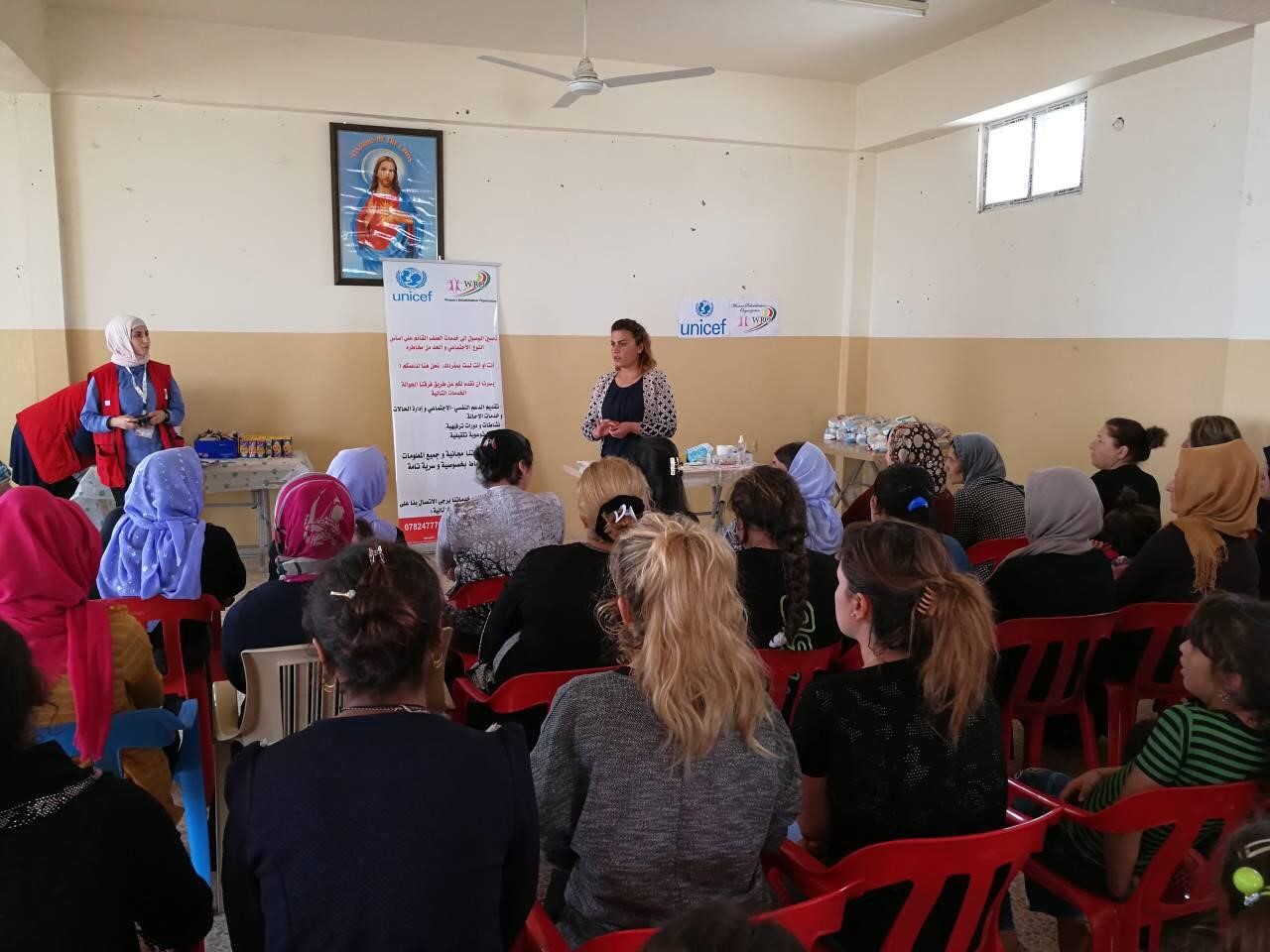 Improving access to Gender Based Violence (GBV)services and reducing risks of GBV in Zakho, Dohuk Phase 1 and Phase II