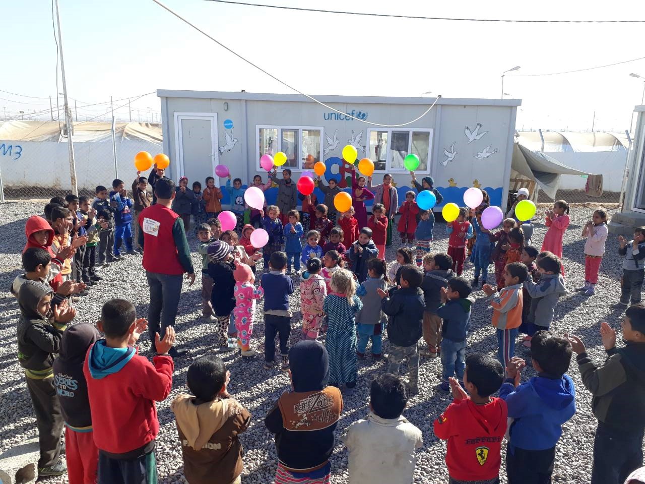 Provision of Child Protection services for camp population south of Mosul Jadaah camps