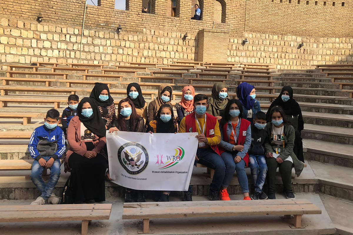 Social cohesion activity ( visiting the Citadel of Erbil )