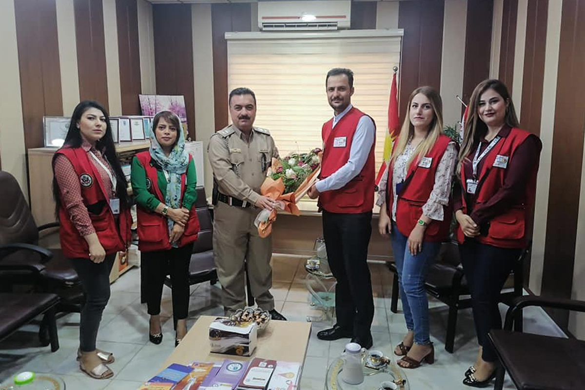 WRO Koya Team Members Visited Directorate of Combatting Violence Against Women